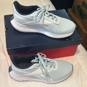 Reebok Powder Blue and White Women's Running Sneakers